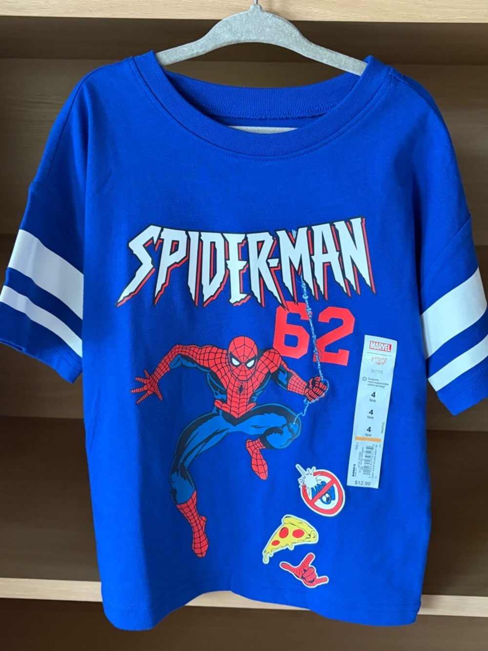 NWT•🕷️Marvel Spider-Man Short Sleeve Graphic Tee | Size 4